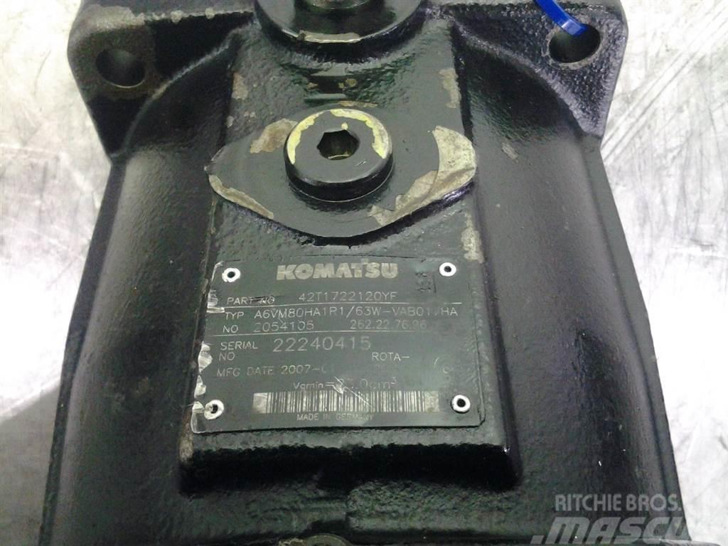 Komatsu 42T1722120YF - A6VM80HA1R1/63W - Drive motor Hidraulika