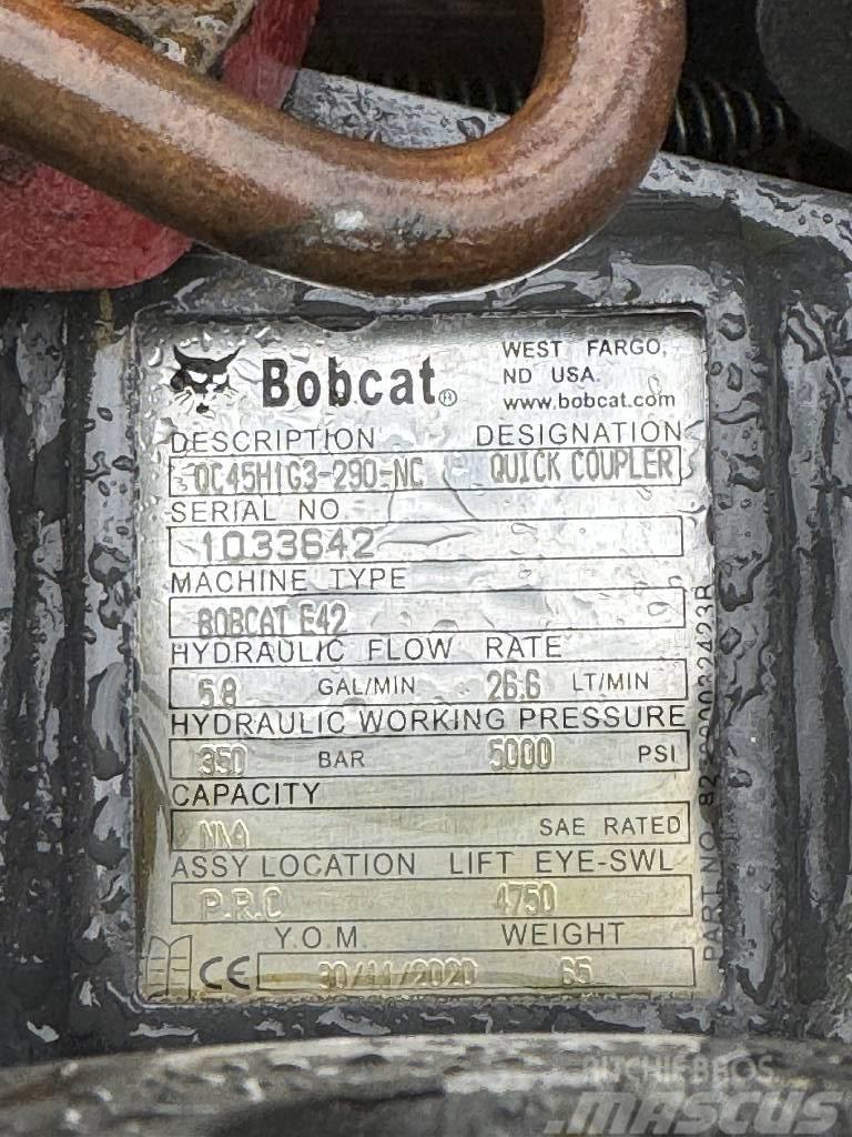 Bobcat 3xStück Schnellwechsler E 42 Ātrie savienotāji