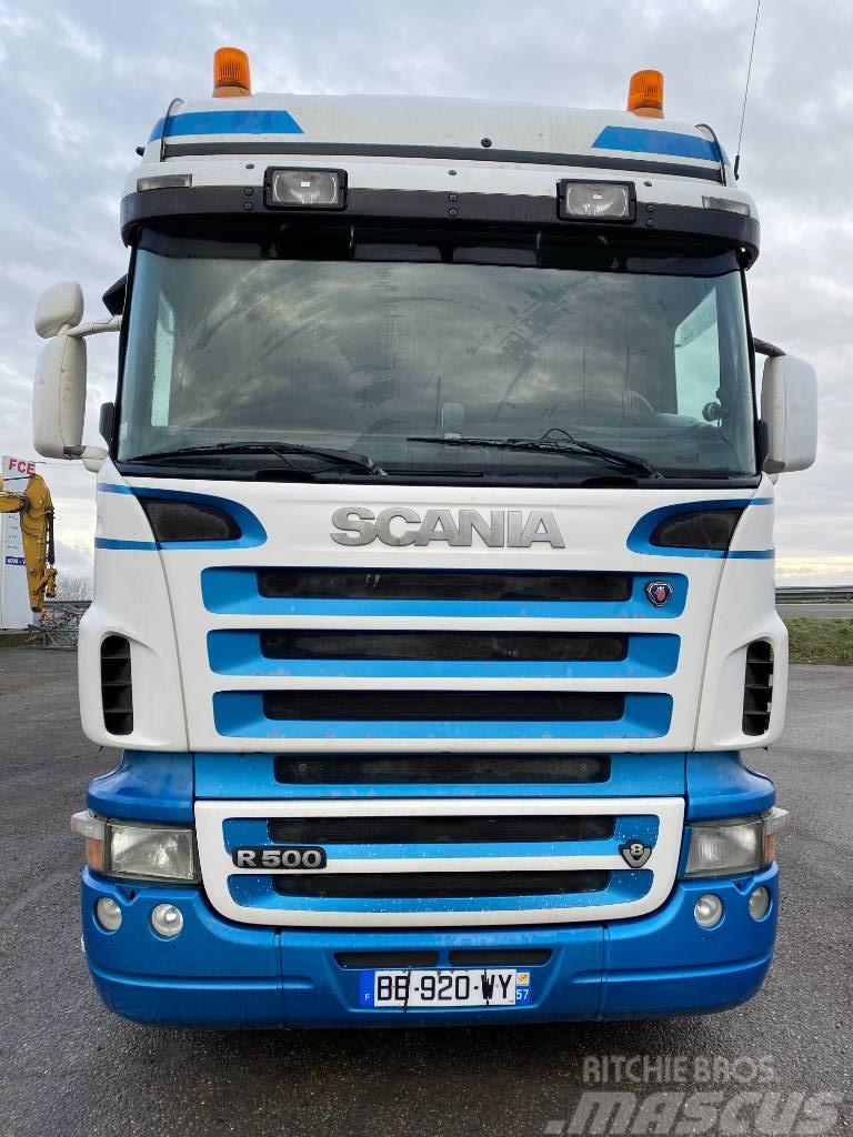 Scania KAISER Scania R 500+semi-remorque benne KAISER Piekabes pašizgāzēji