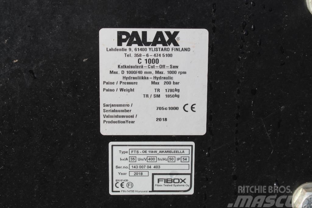 Palax C1000 Pro+ Firewood Processor Koka šķēlēji, frēzes, šķeldotāji