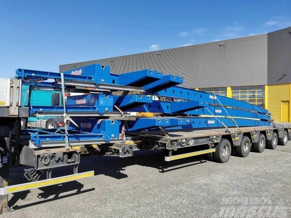 Nooteboom Super Wing Carriers extensions for tranport of win Tents treileri