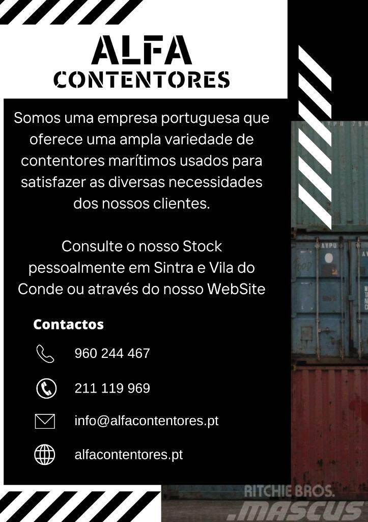  AlfaContentores Contentor Marítimo 40' HC - 12 Met Preču konteineri
