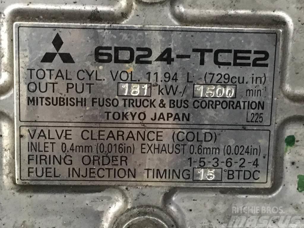 Mitsubishi 6D24-TCE2 USED Dzinēji