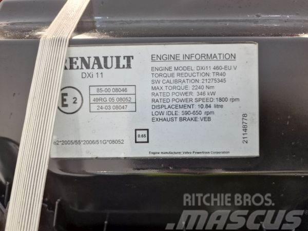 Renault DXI11460-EUV Dzinēji