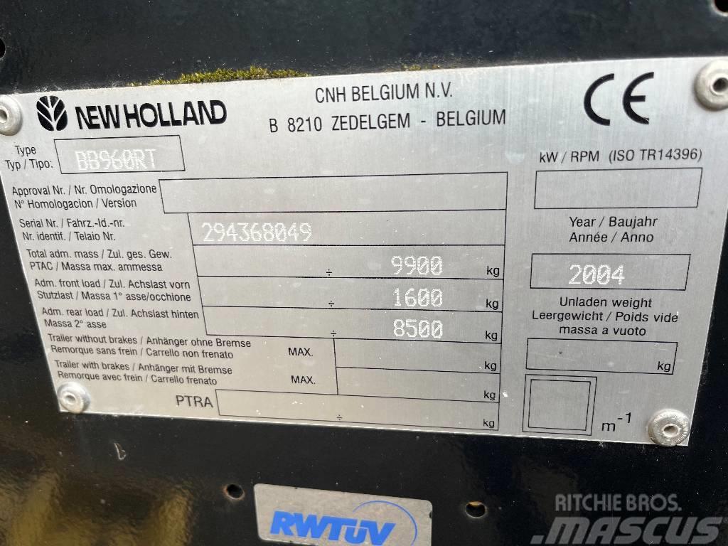 New Holland BB 960 A Dismantled: only spare parts Ķīpu preses