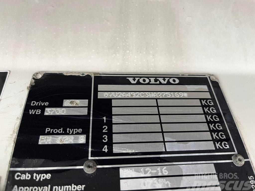 Volvo FH 12 380 6x2 MANUAL / FULL STEEL / BOX L=4939 mm Pašizgāzējs