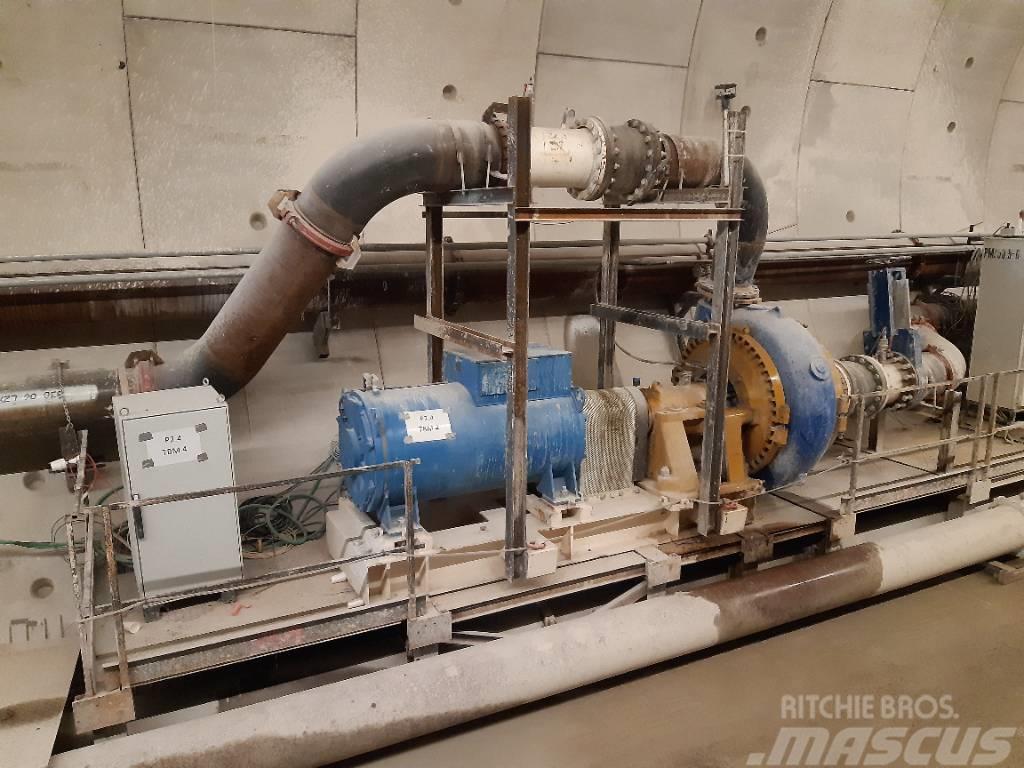  Slurry pump set / Pompe marinage Warman Ūdens sūkņi