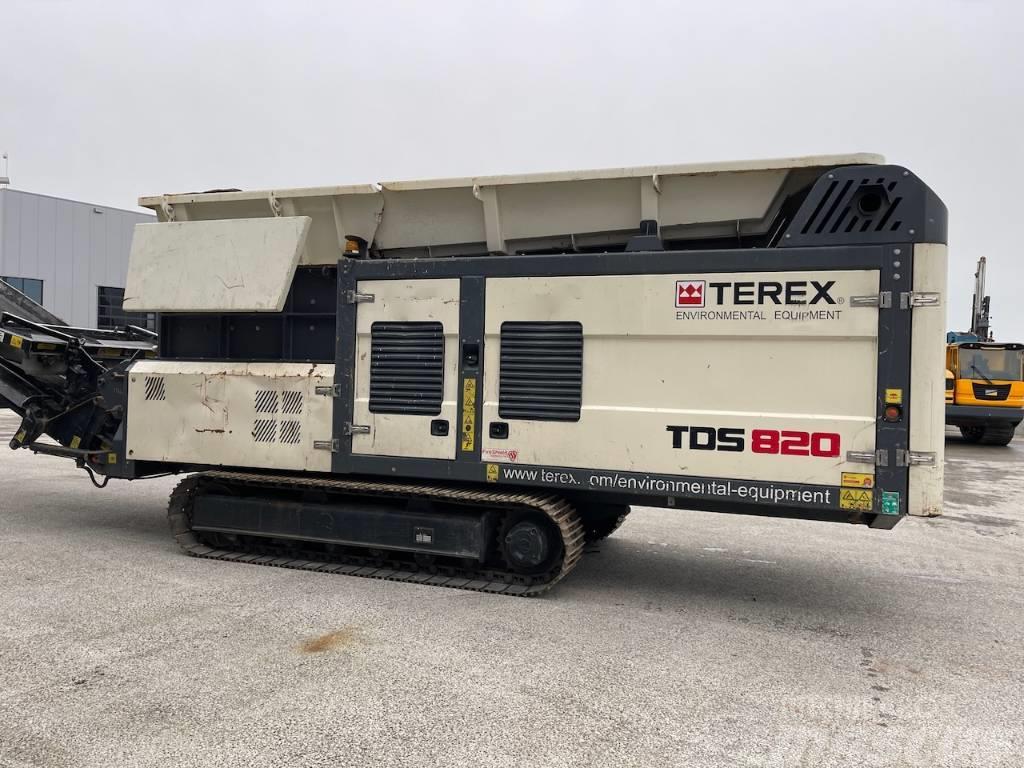 Terex TDS 820 Shredder Atkritumu smalcinātāji