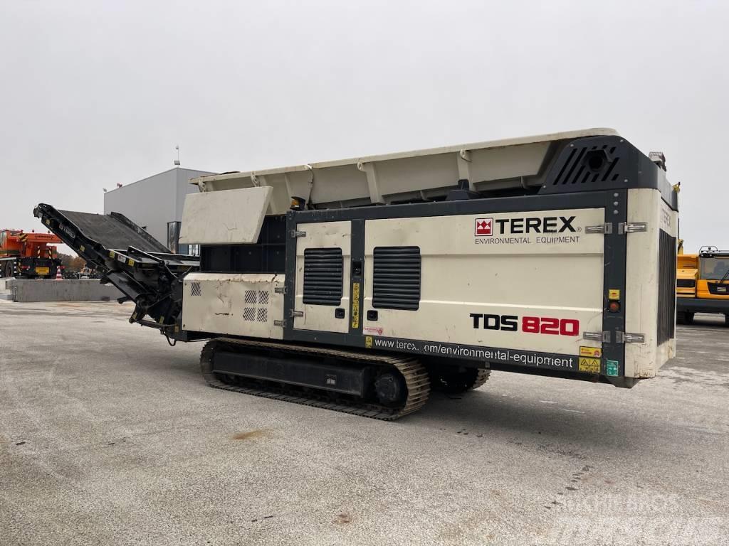 Terex TDS 820 Shredder Atkritumu smalcinātāji