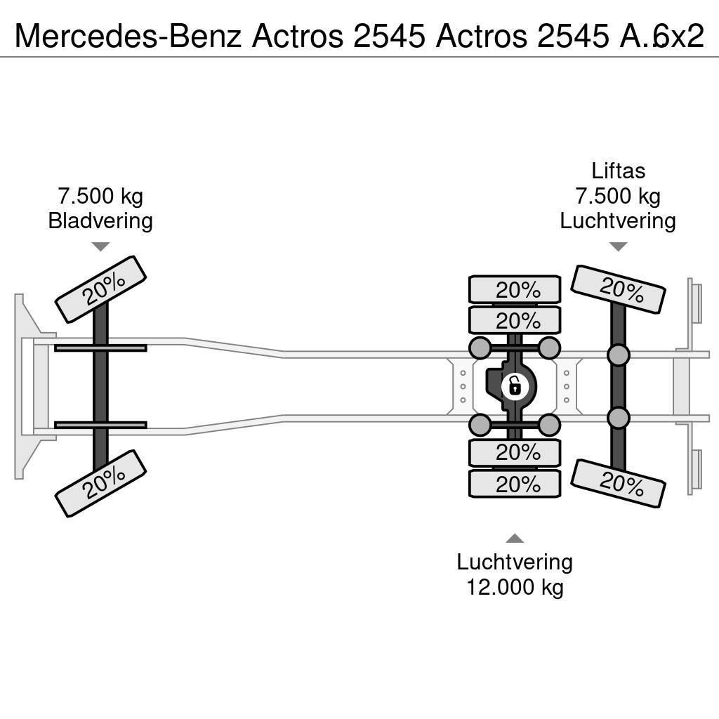 Mercedes-Benz Actros 2545 Actros 2545 Abrollkipper 6x2 ADR EU6 A Citi