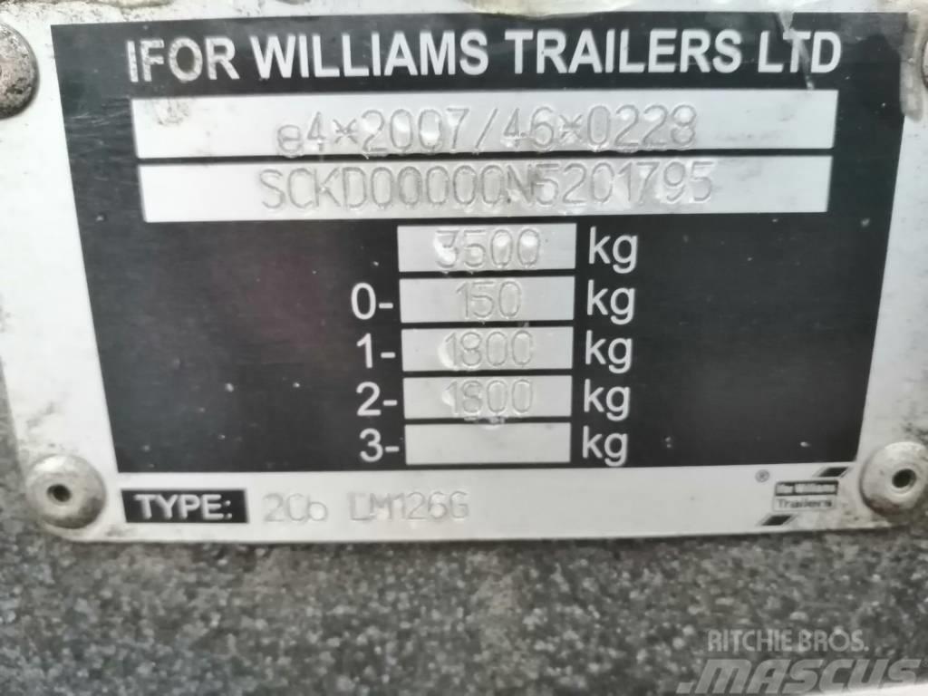 Ifor Williams LM126 Trailer Citas piekabes