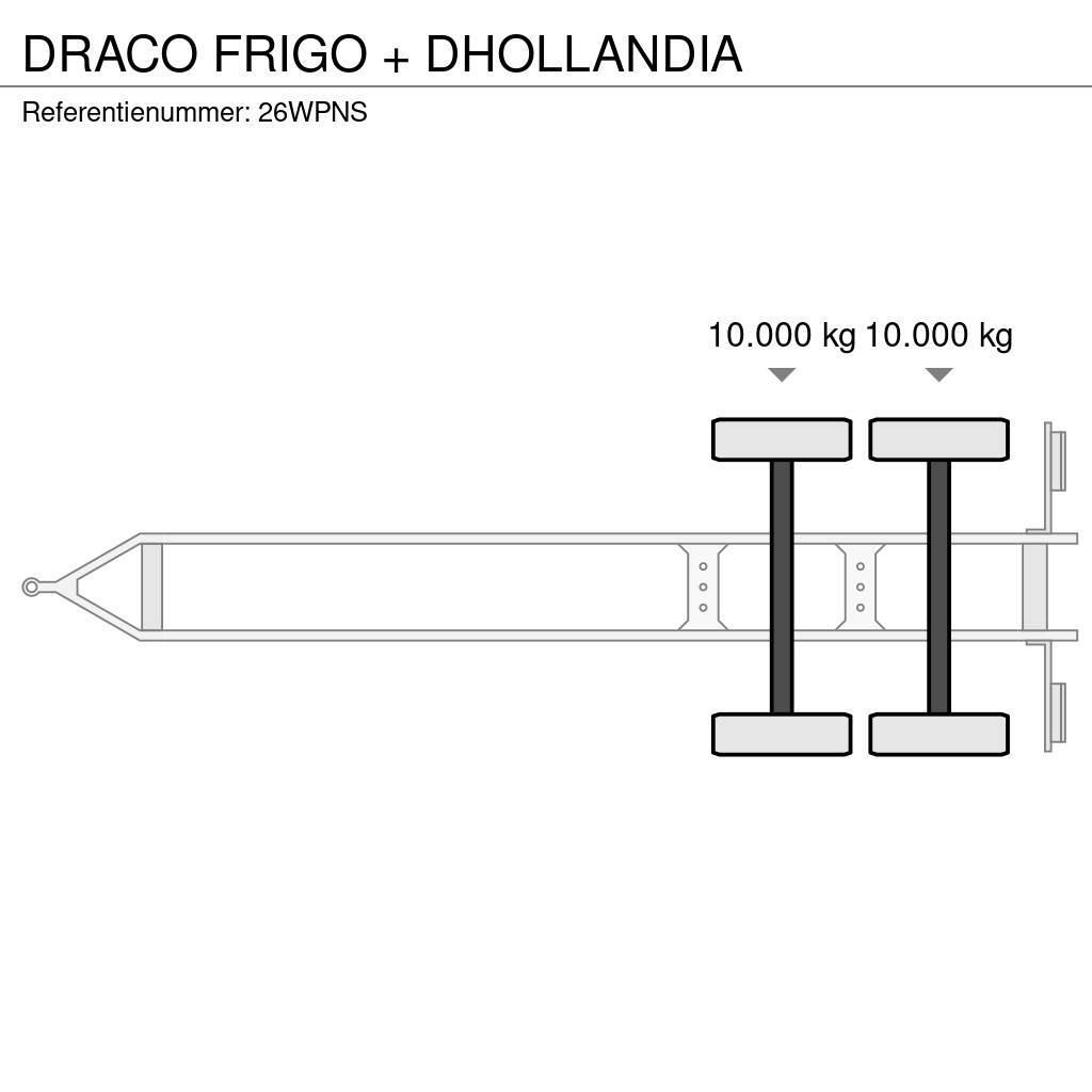 Draco FRIGO + DHOLLANDIA Treileri ar ar temperatūras kontroli
