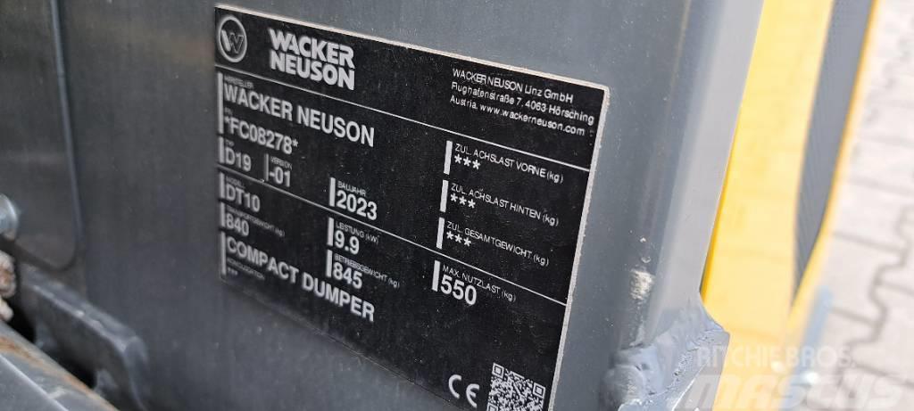 Wacker Neuson DT10 Kāpurķēžu pašizkrāvējs