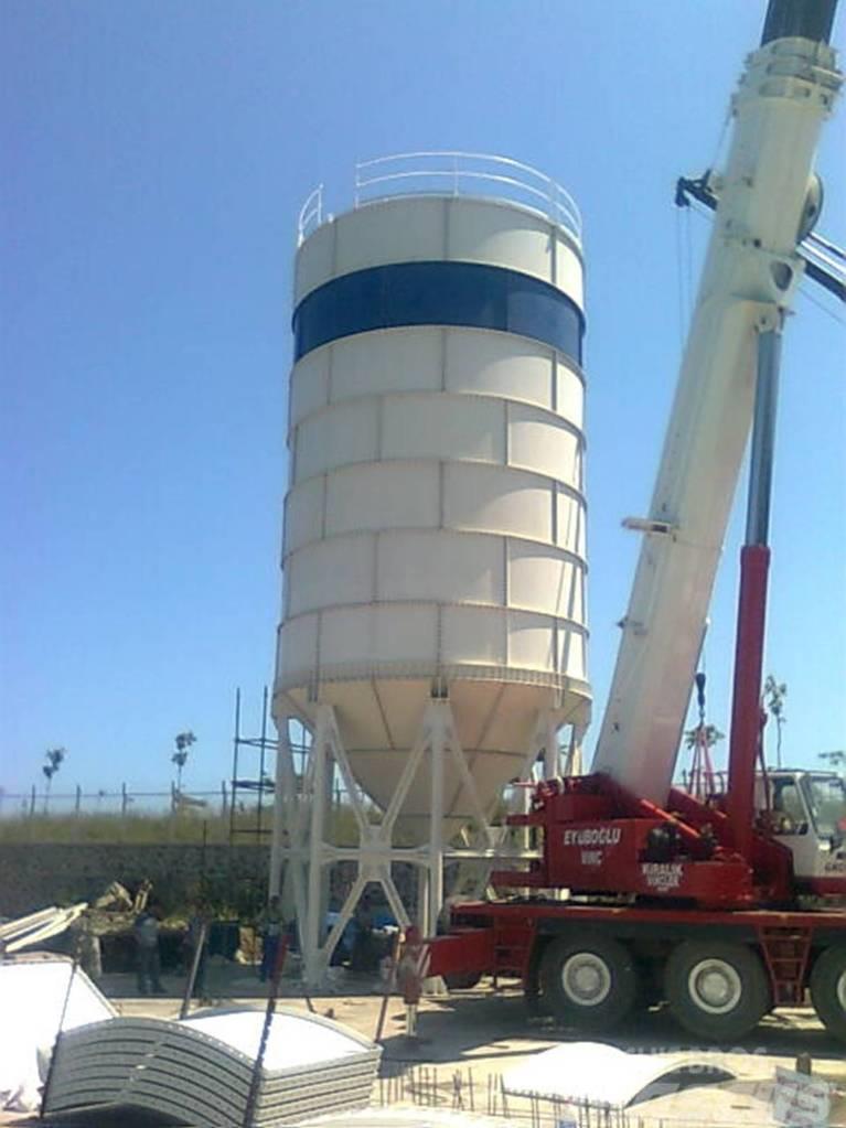 Constmach 500 Ton Capacity Cement Silo Betona maisītājs