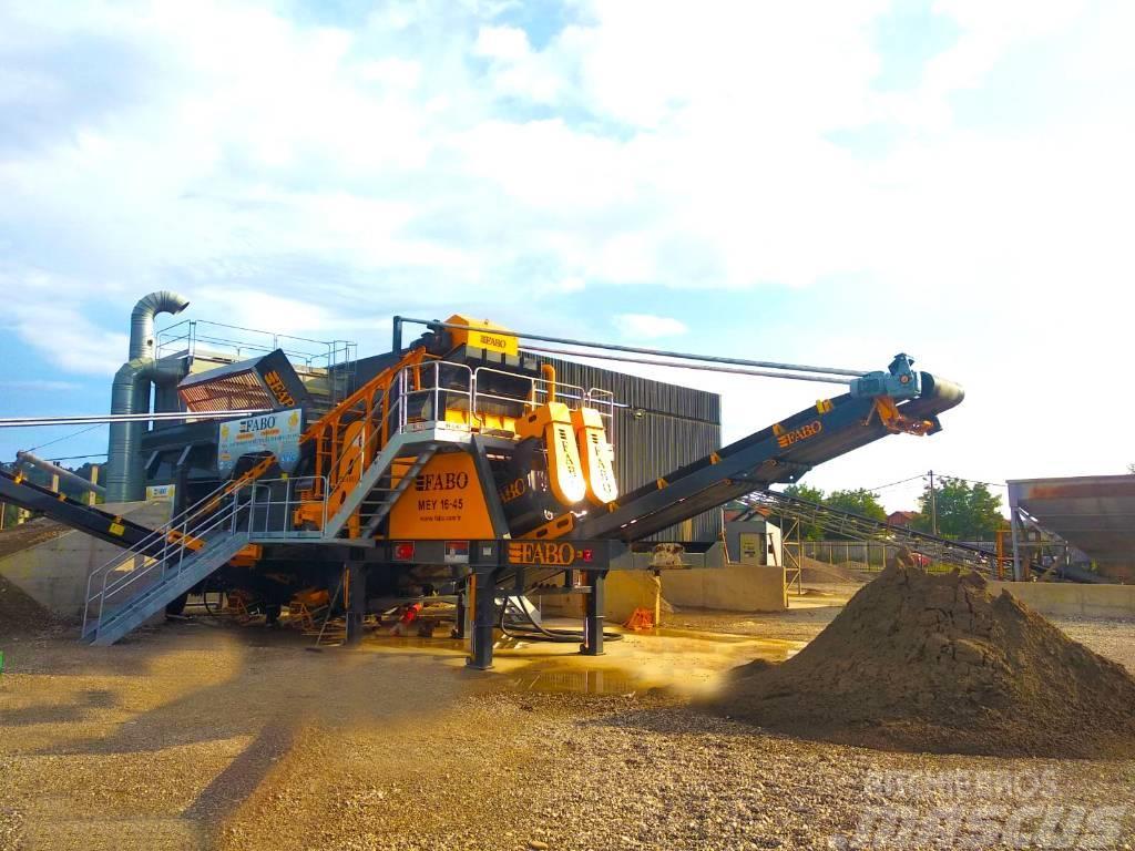 Fabo MEY-1645 MOBILE SAND SCREENING & WASHING PLANT Mobilie sieti