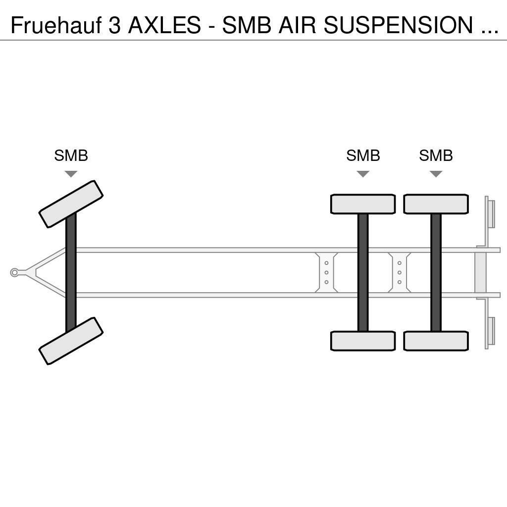 Fruehauf 3 AXLES - SMB AIR SUSPENSION - GOOD STATE Tents