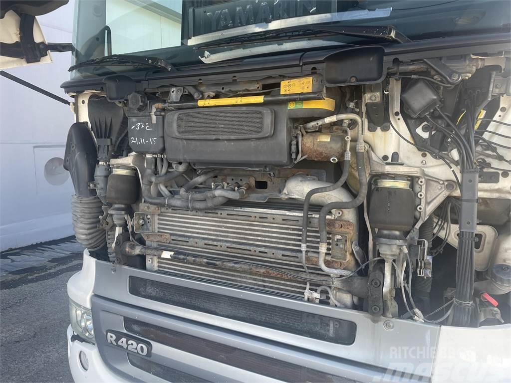 Scania R 420 4x2-3700 Topline + PM 12.5 S nosturi radioll Smagās mašīnas ar celtni
