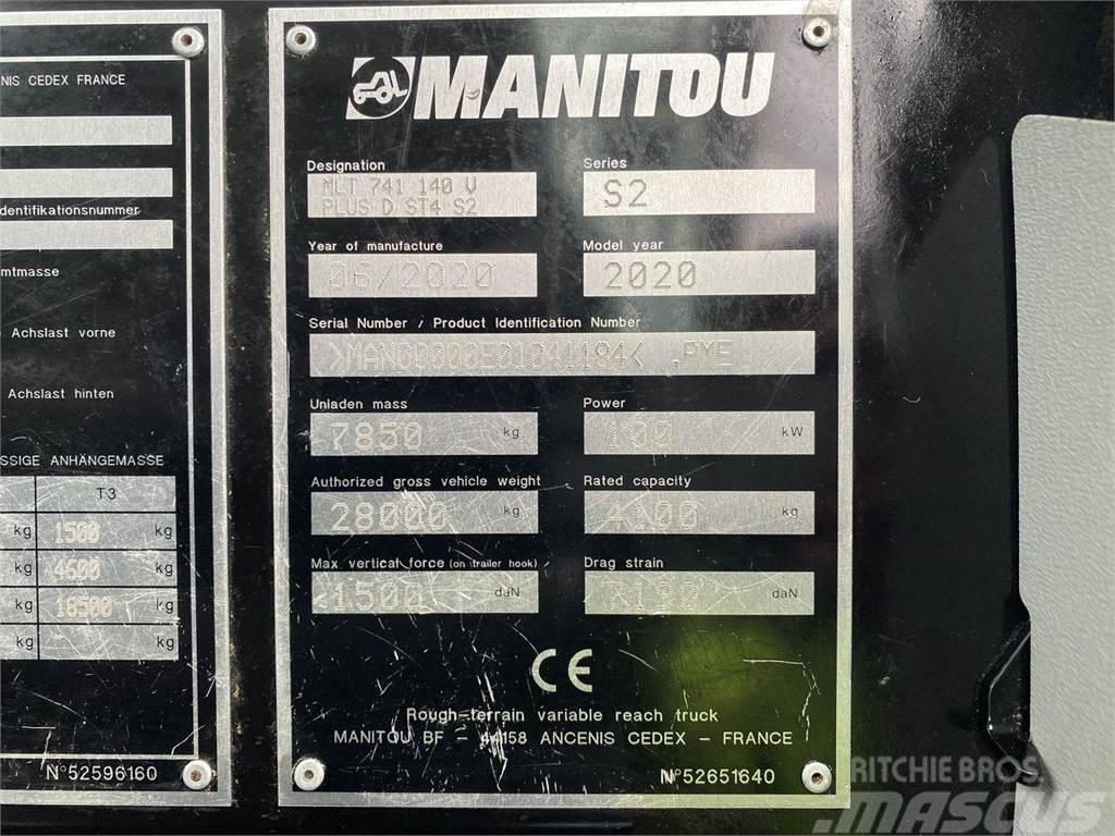 Manitou MLT741-140V+ ELITE Lauksaimniecības pacēlāji