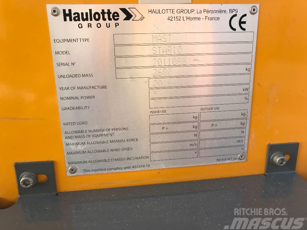 HAULOTTE STAR 10 - NEW BATTERIES Vertikālie pacēlāji