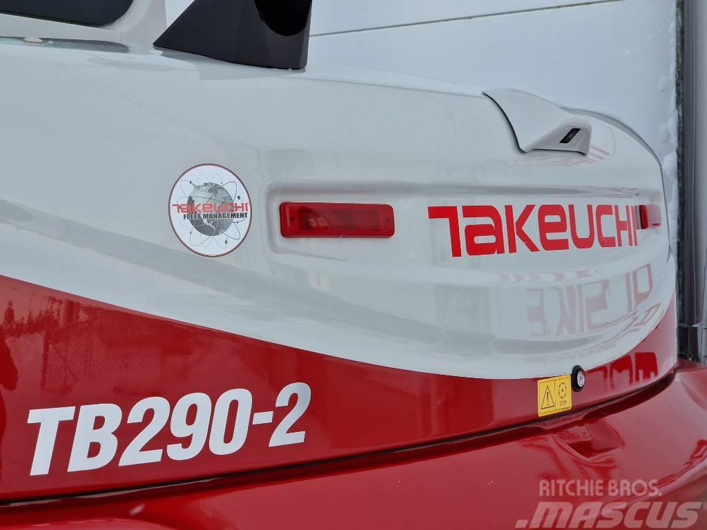 Takeuchi TB290-2 2PC med SMP rotortilt Mini ekskavatori < 7 t