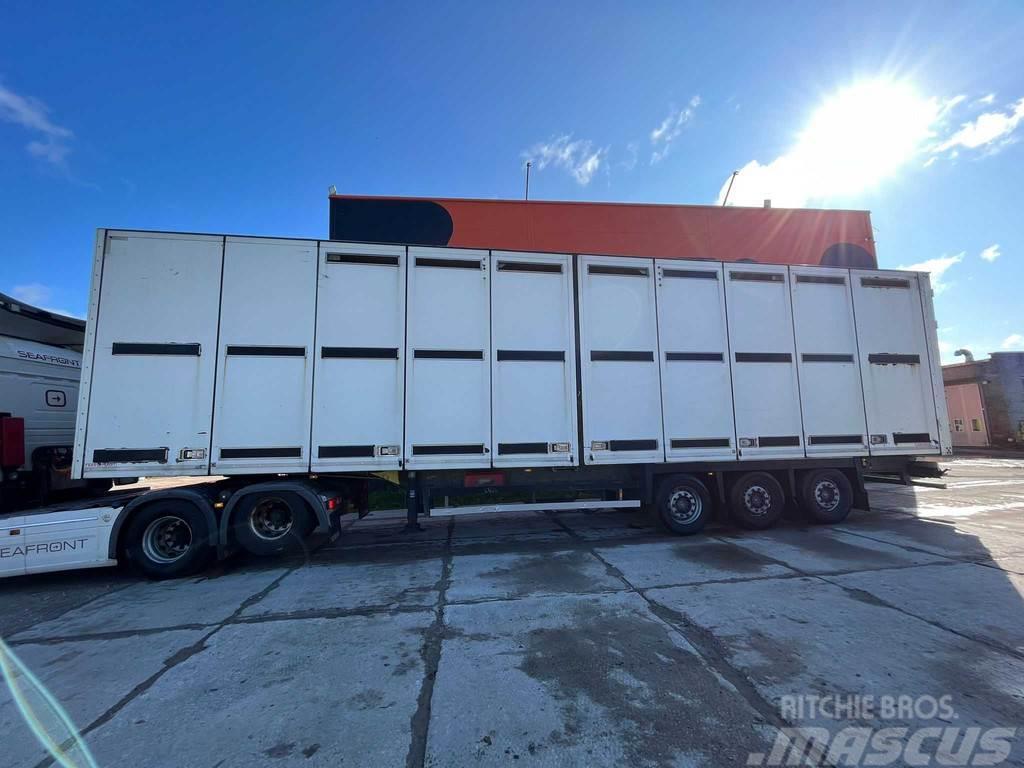 Schmitz Cargobull NKS SCB S3B BOX L=13682 mm Dzīvnieku transportēšanas piekabes