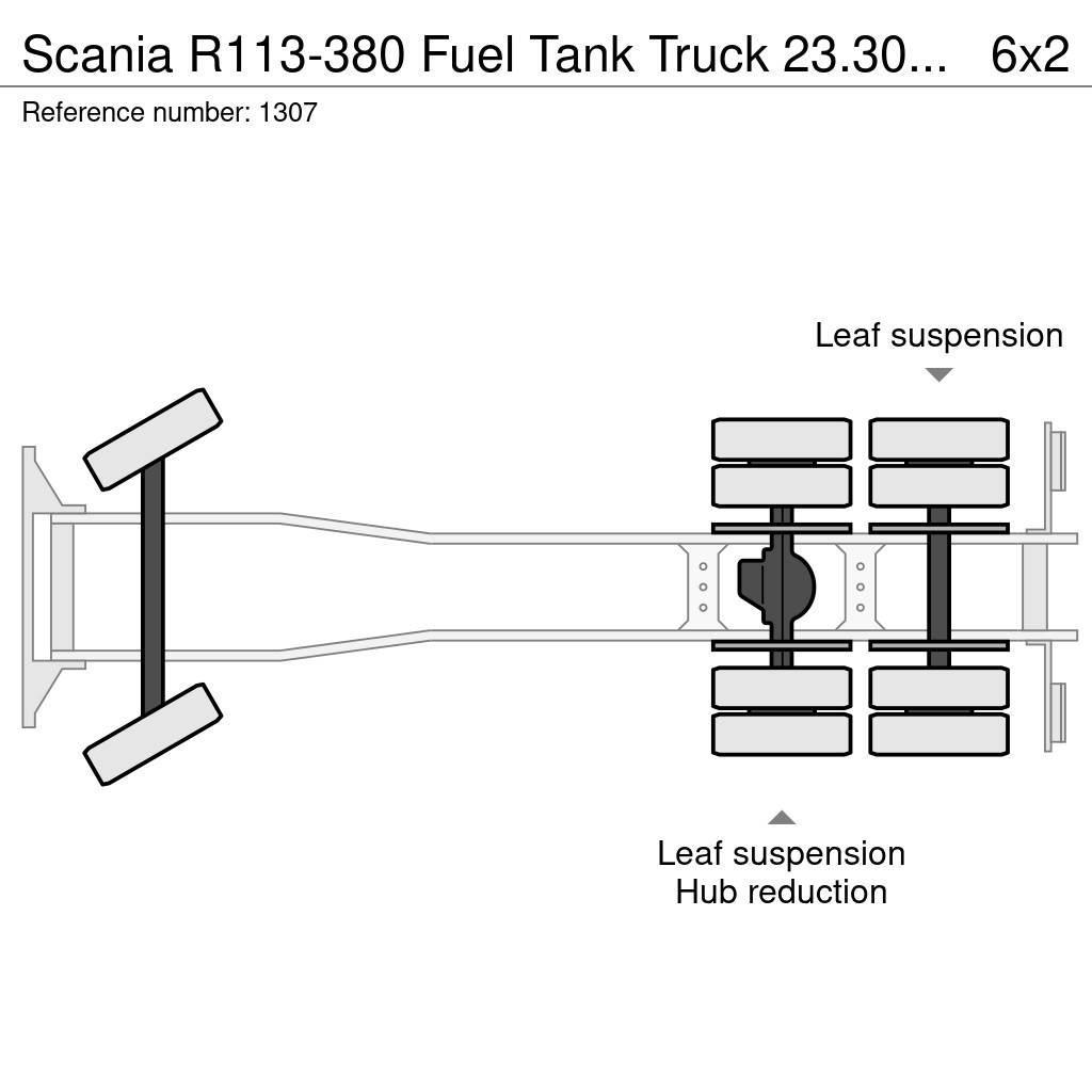 Scania R113-380 Fuel Tank Truck 23.300 Liters 10 Tyre Man Autocisterna