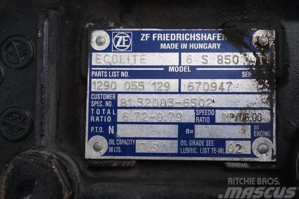 ZF 6S850OD L2000 SAE2 Pārnesumkārbas