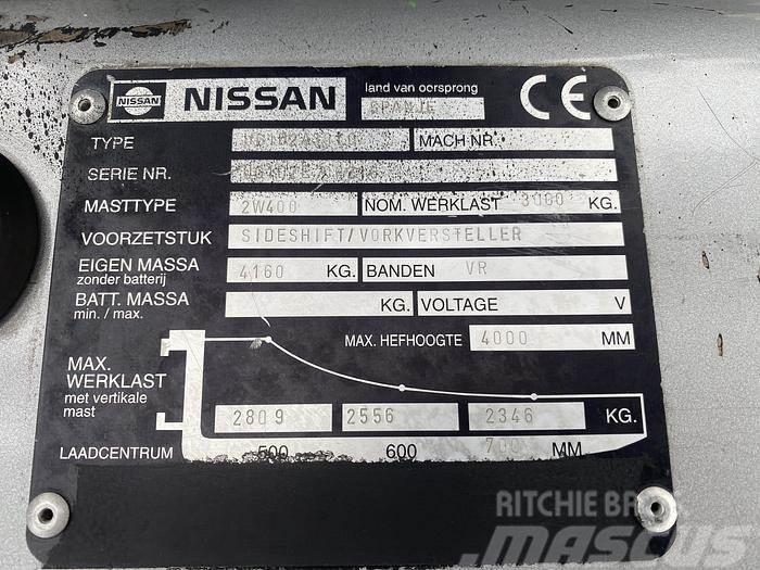 Nissan Heftruck, 3 ton LPG tehnika
