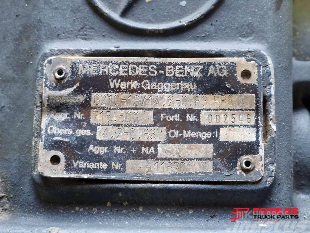 Mercedes-Benz G 210-16 INTARDER Pārnesumkārbas