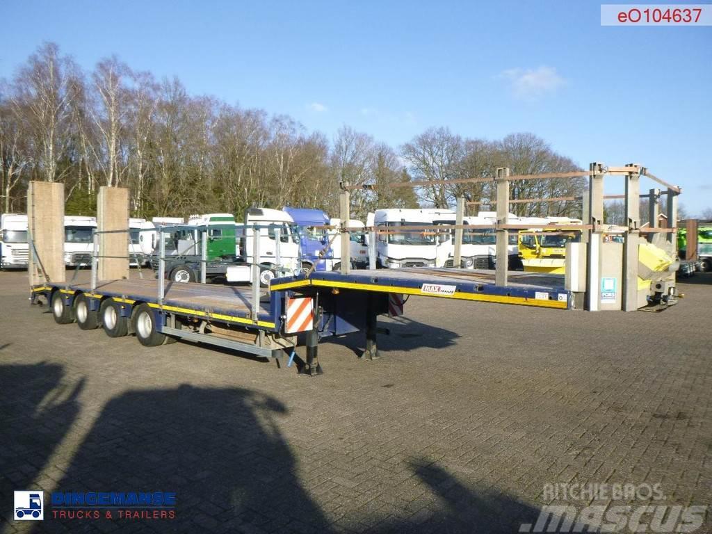 Faymonville 4-axle semi-lowbed trailer 60 t + ramps Zemie treileri