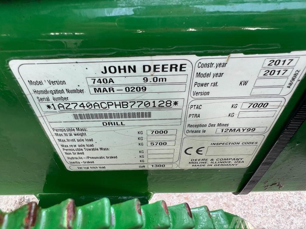John Deere 9M Semanatoare cu Discuri Skarifikatori