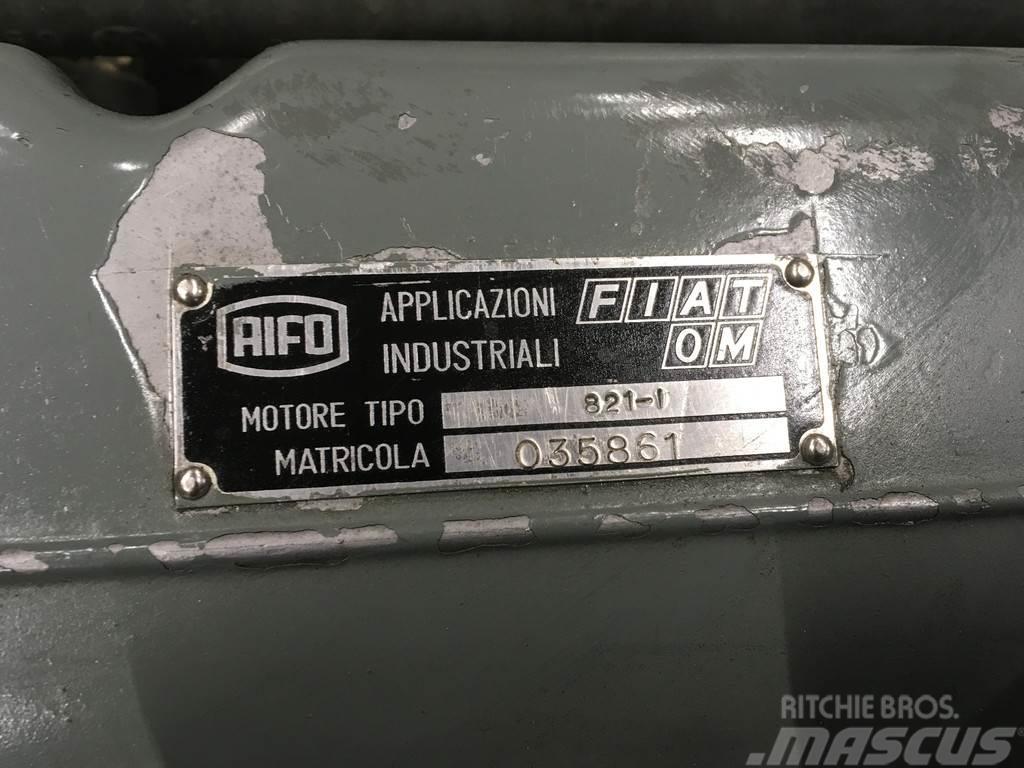 Fiat 821-I GENERATOR 110KVA USED Dīzeļģeneratori