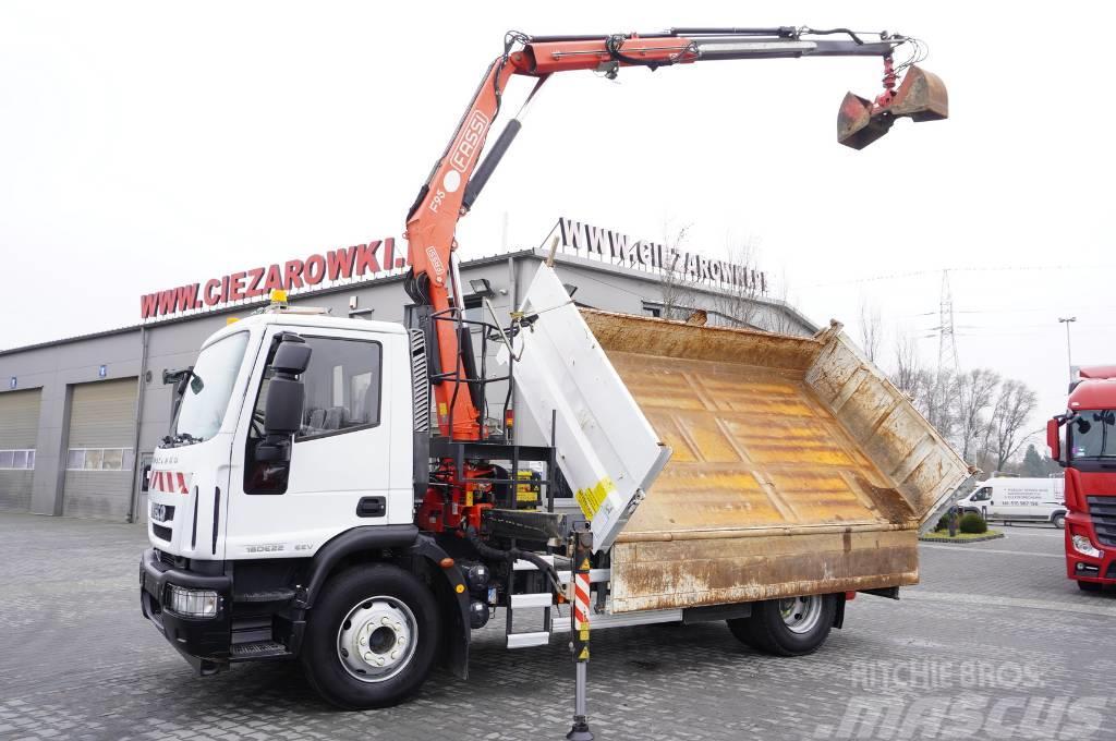 Iveco Eurocargo 160E22 EEV Dump truck / Bortmatic Pašizgāzējs