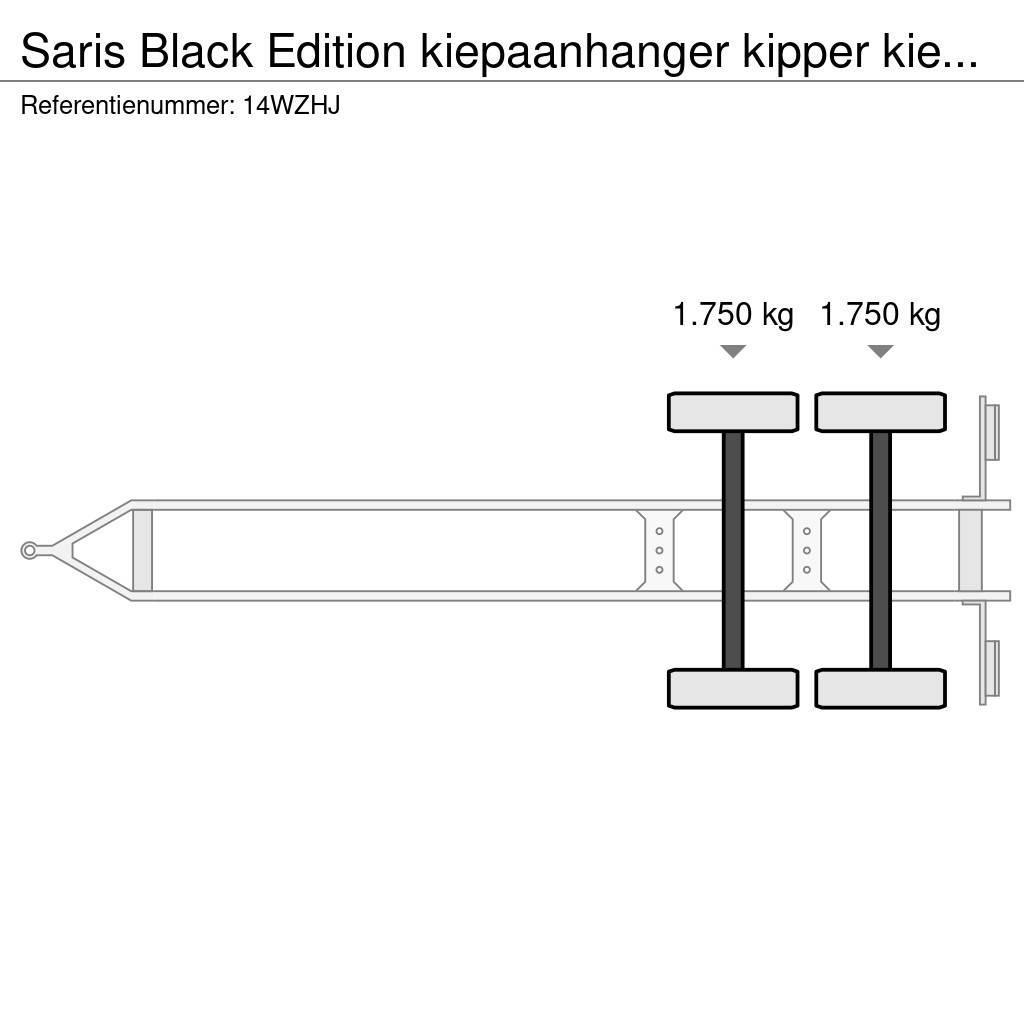 Saris Black Edition kiepaanhanger kipper kieper 3500kg H Tents