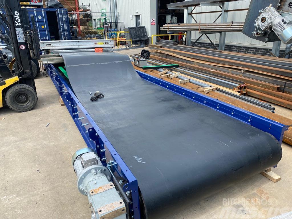  Recycling Conveyor RC Conveyor 800mm x 6 meters Atkritumu konveijeri
