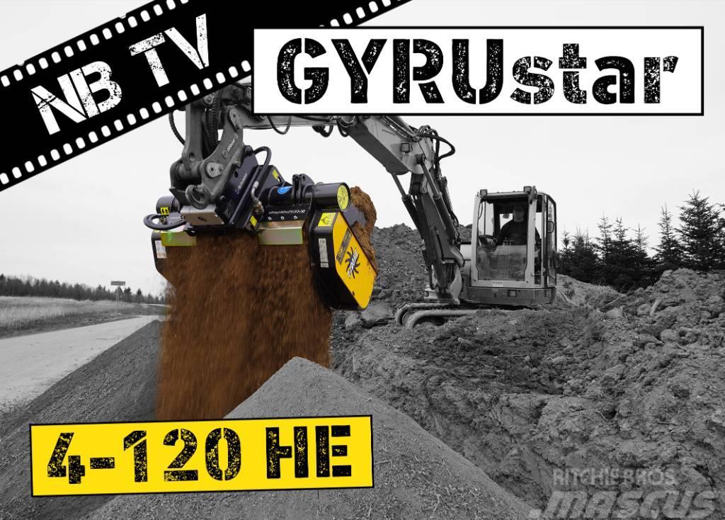 Gyru-Star 4-120HE | Siebschaufel Radlader & Bagger Sijāšanas kausi