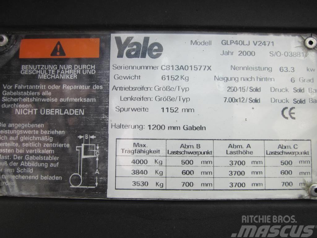 Yale GLP40LJ LPG tehnika