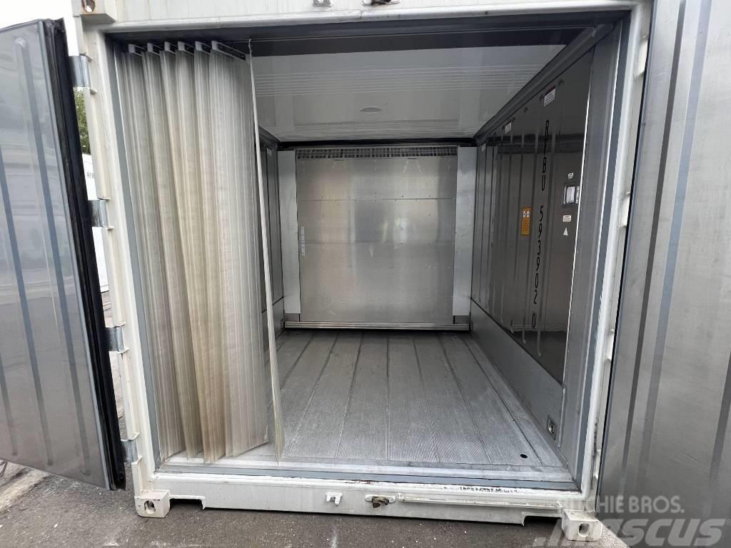  10 Fuss Kühlcontainer /Kühlzelle/ RAL 9003 mit PVC Saldēšanas konteineri