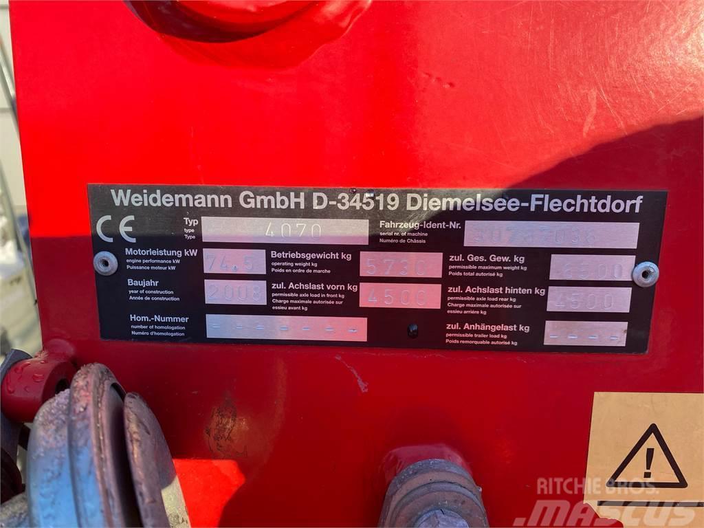 Weidemann 4070 Mini iekrāvēji