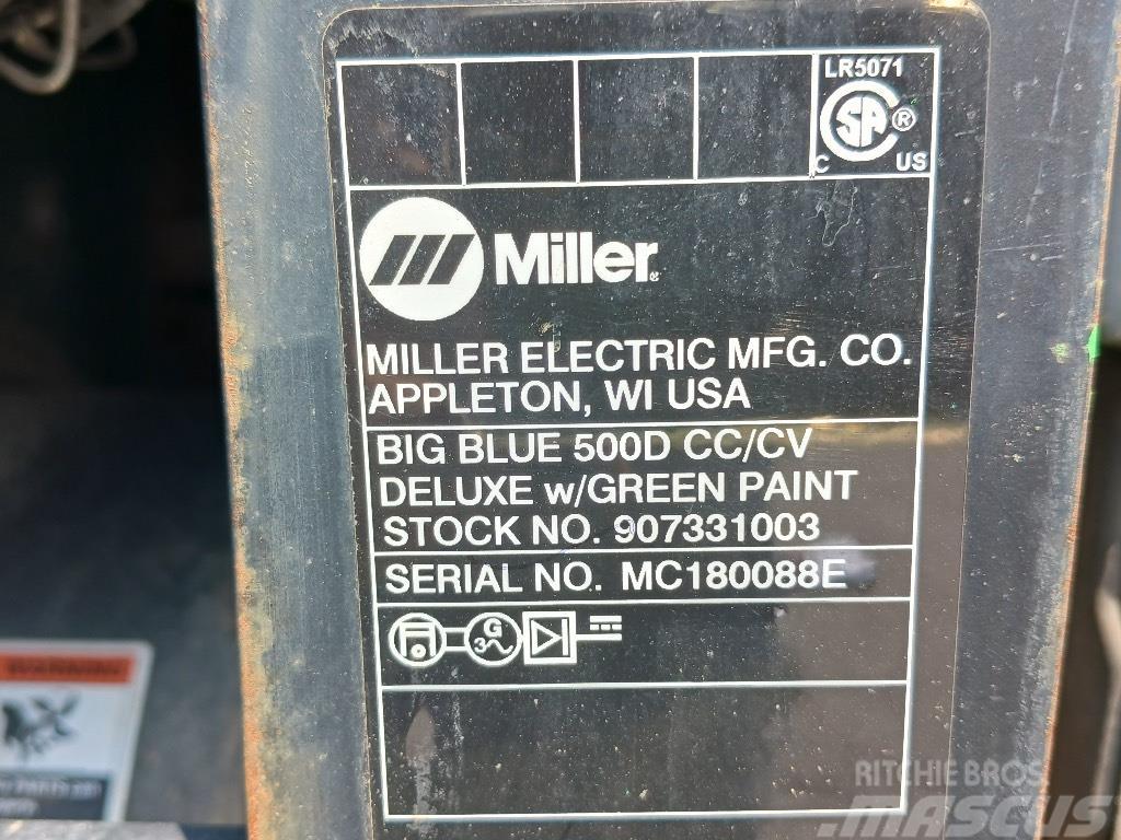 Miller Big Blue 500 D Metināšanas iekārtas