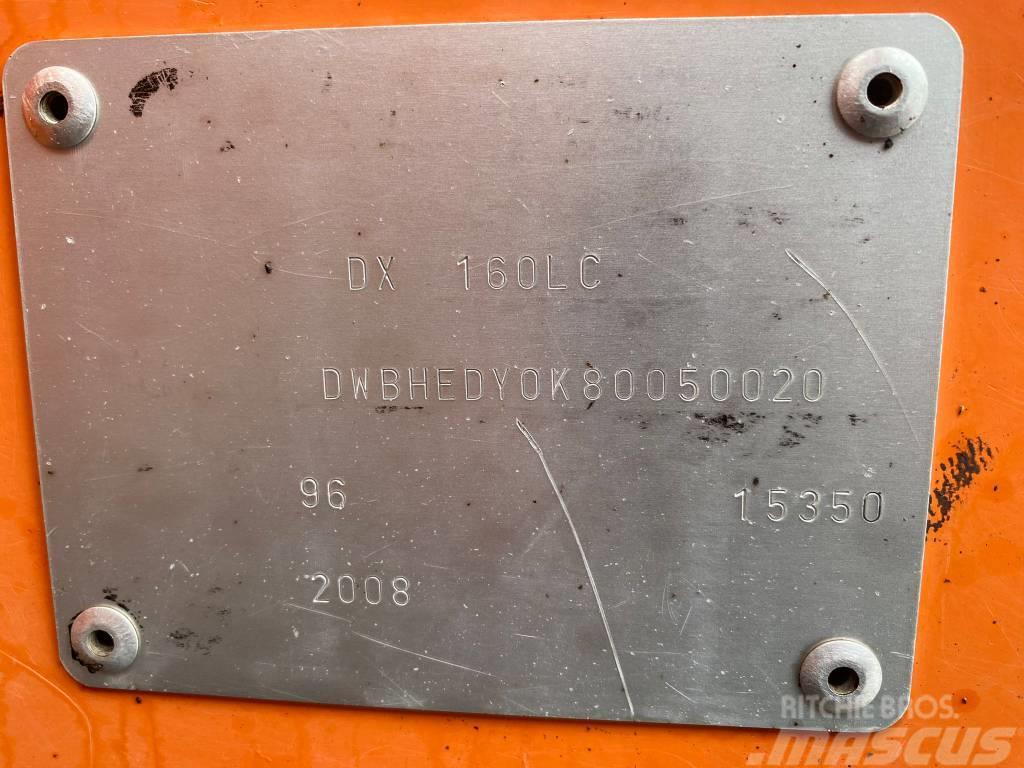 Doosan DX 160 LC Kāpurķēžu ekskavatori