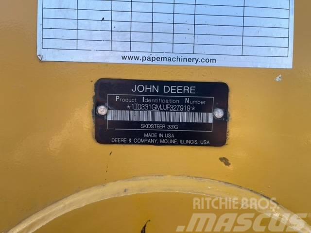John Deere 331 G Lietoti riteņu kompaktiekrāvēji