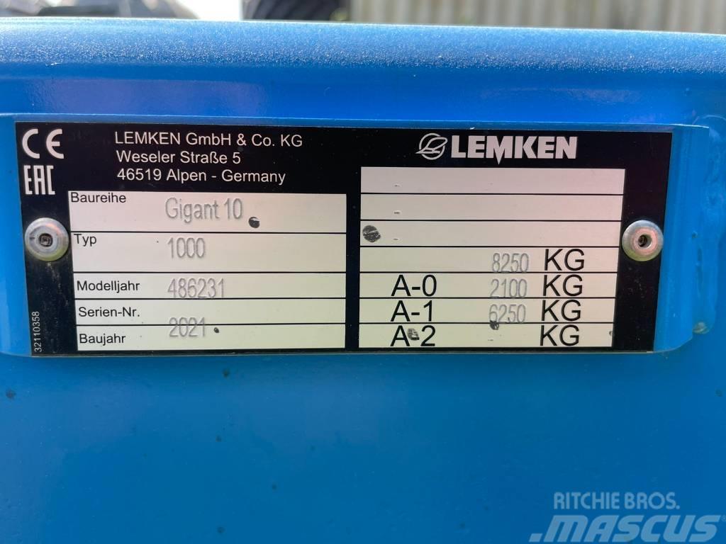 Lemken System Trac Gigant 10/1000 System-Kompaktor Kultivatori
