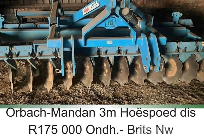  Orbach Agri Mandan - 3m high speed Citi
