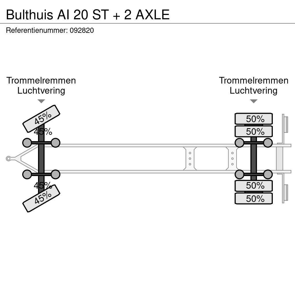 Bulthuis AI 20 ST + 2 AXLE Konteineriekrāvēji