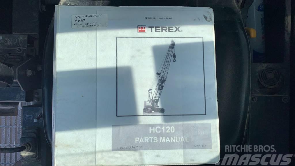 Terex HC 120 Kāpurķēžu ceļamkrāni