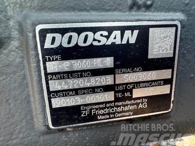 Doosan DX 160 REAL AXLES ZF MT-E 3060 Asis
