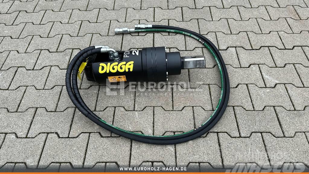  [Digga] Digga PDX2 Erdbohrer Motor mit Schläuchen Urbji