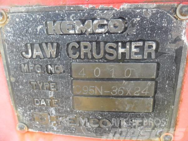 Kemco Jaw Crusher C95N 90x60 Mobilie drupinātāji