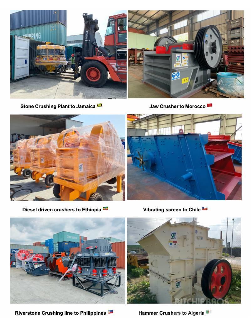 Kinglink belt conveyor for aggregates transport Citi